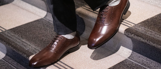 The Right Shoe Colour for your Wedding Suit