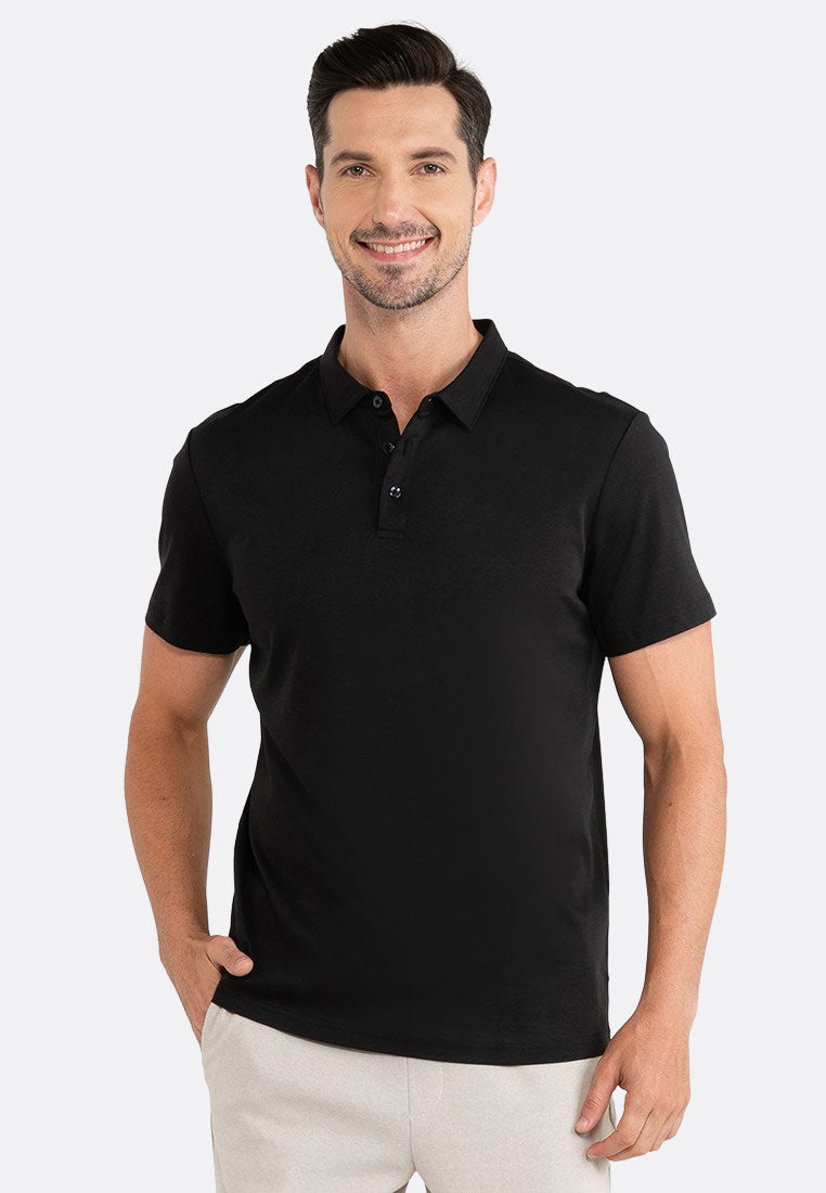 The Organic Polo - Black