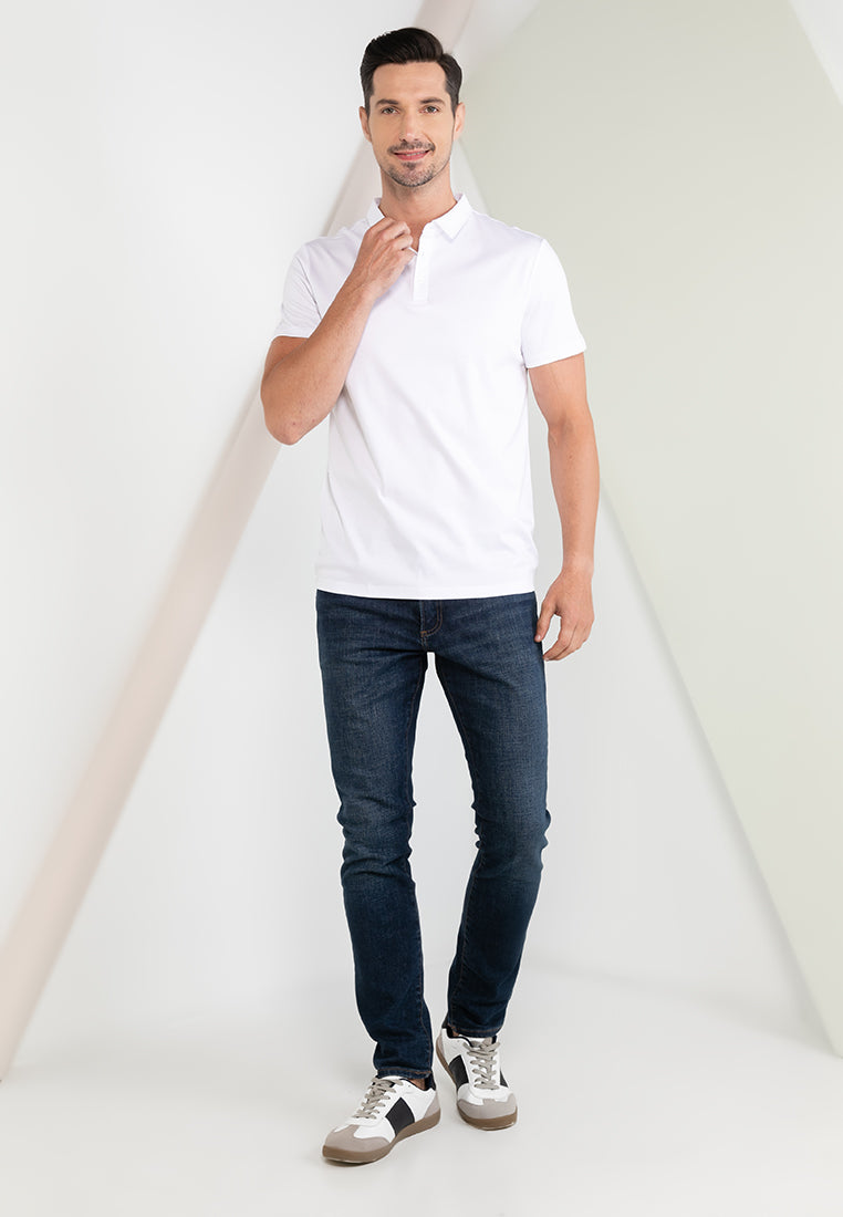 The Organic Polo - White