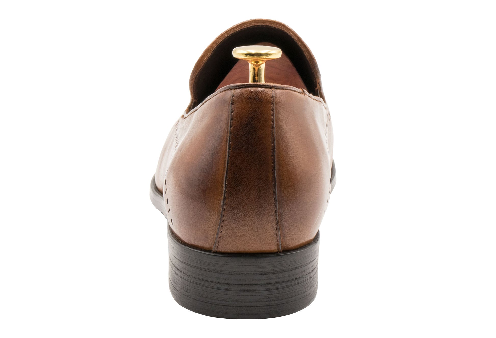 Pergamino Chestnut Tassle Loafers