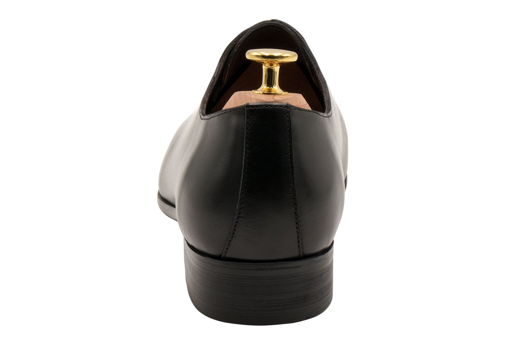 Carlota Wholecut Blake Stitched Black Oxford