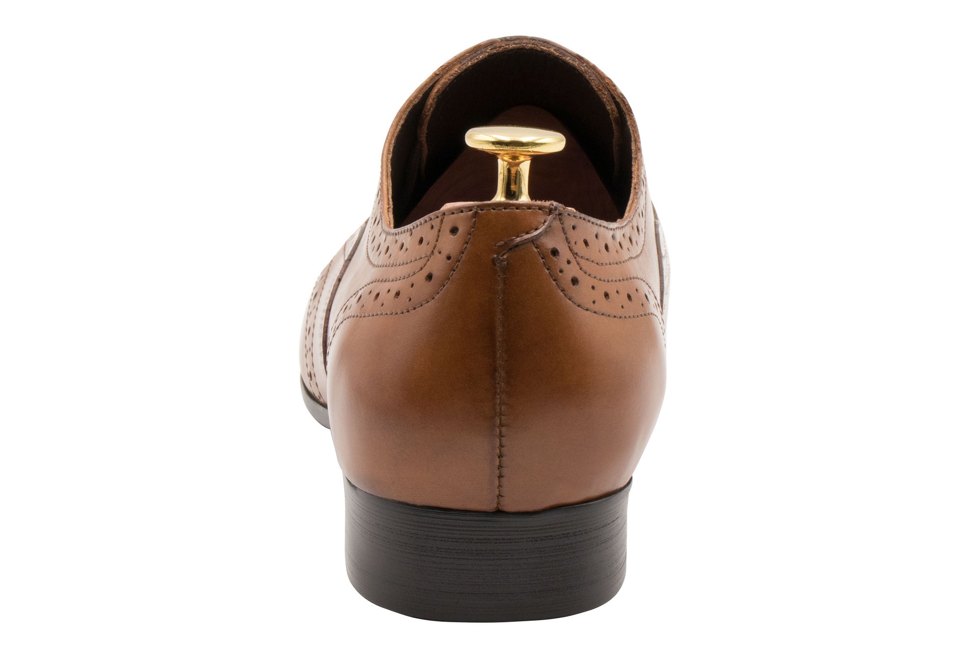 Rosario Wingtip Chestnut Oxford Leather Shoes