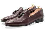 Pergamino Burgundy Tassle Loafer