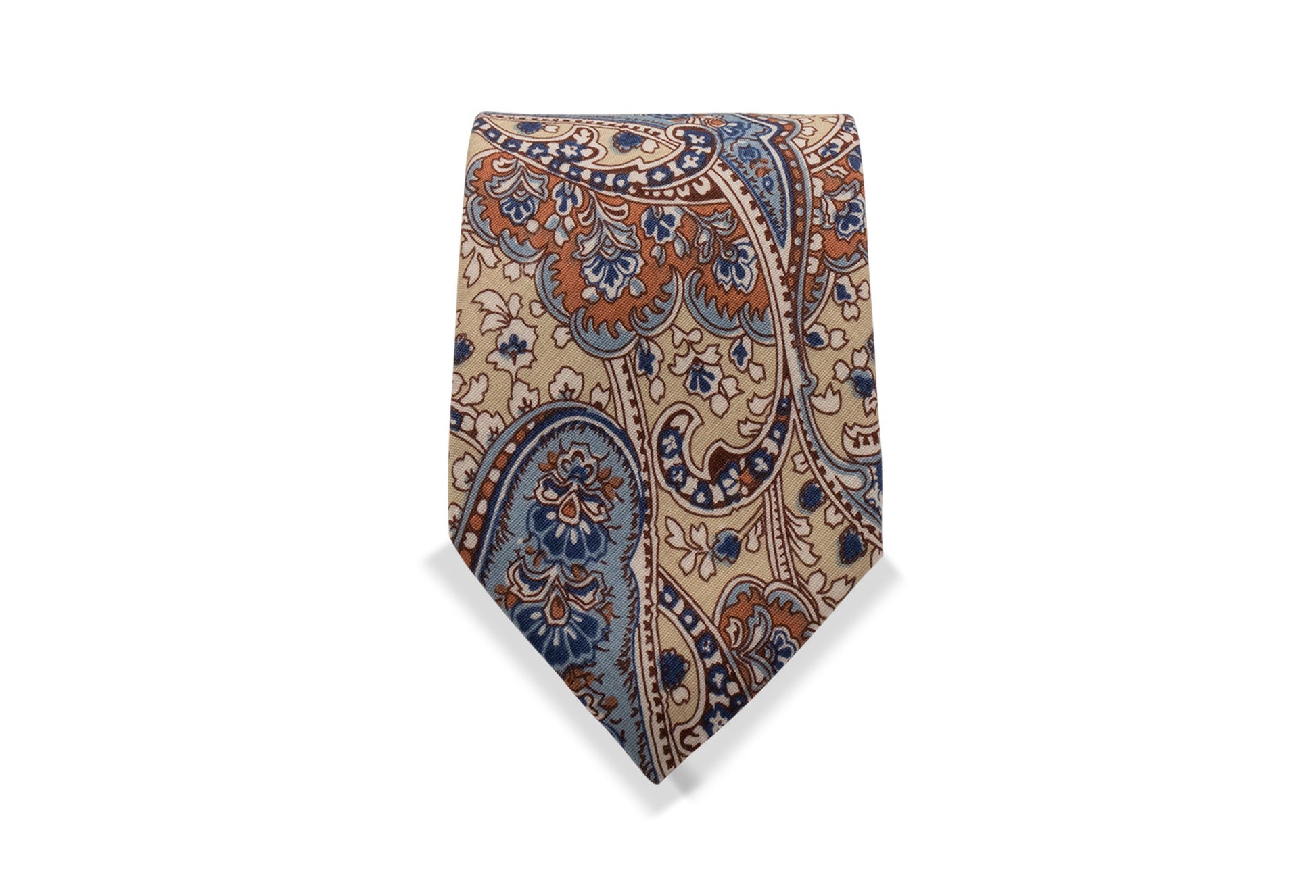 Okura Japanese Cotton Tie & Pocket Square