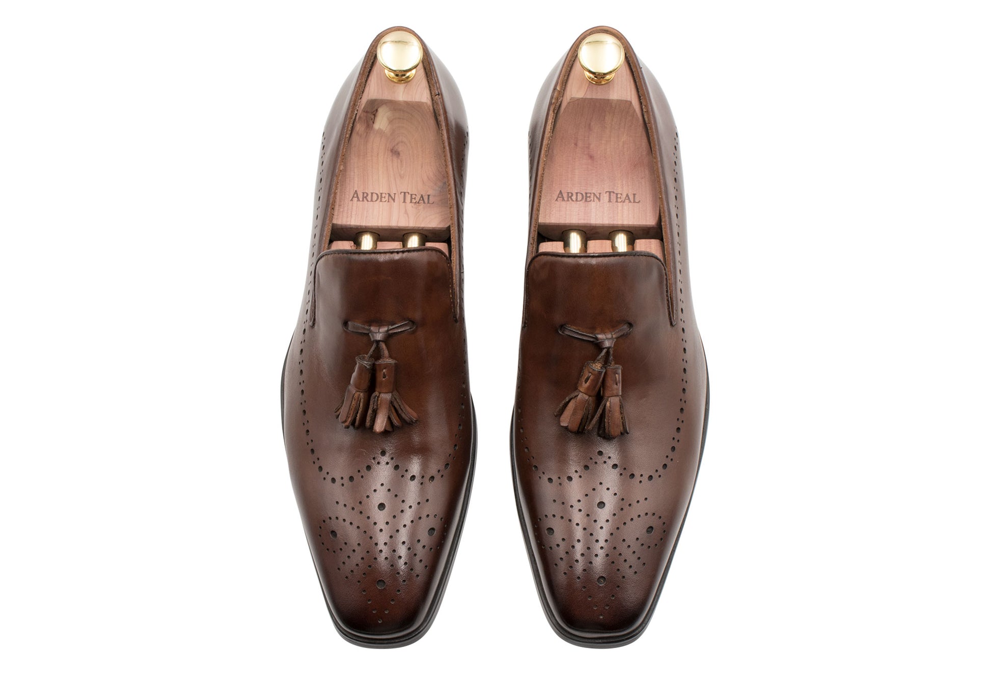 Pergamino Pecan Tassle Loafer
