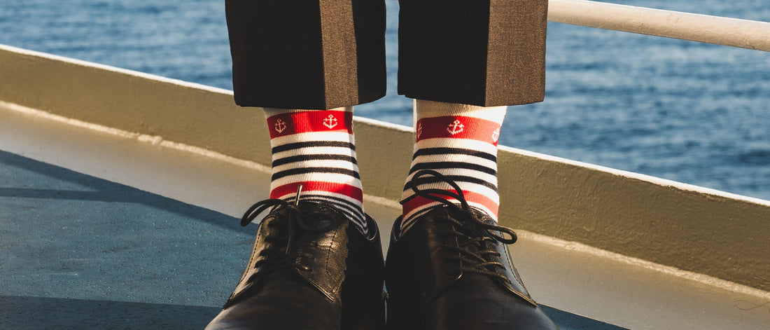 How to match shoes, socks and pants