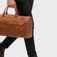 Bolivar Chestnut Leather Duffle