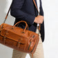 Barichara Chestnut Leather Duffle