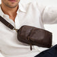 Cartago Walnut Crossbody Leather Bag