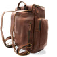 Rovira Chestnut Leather Backpack