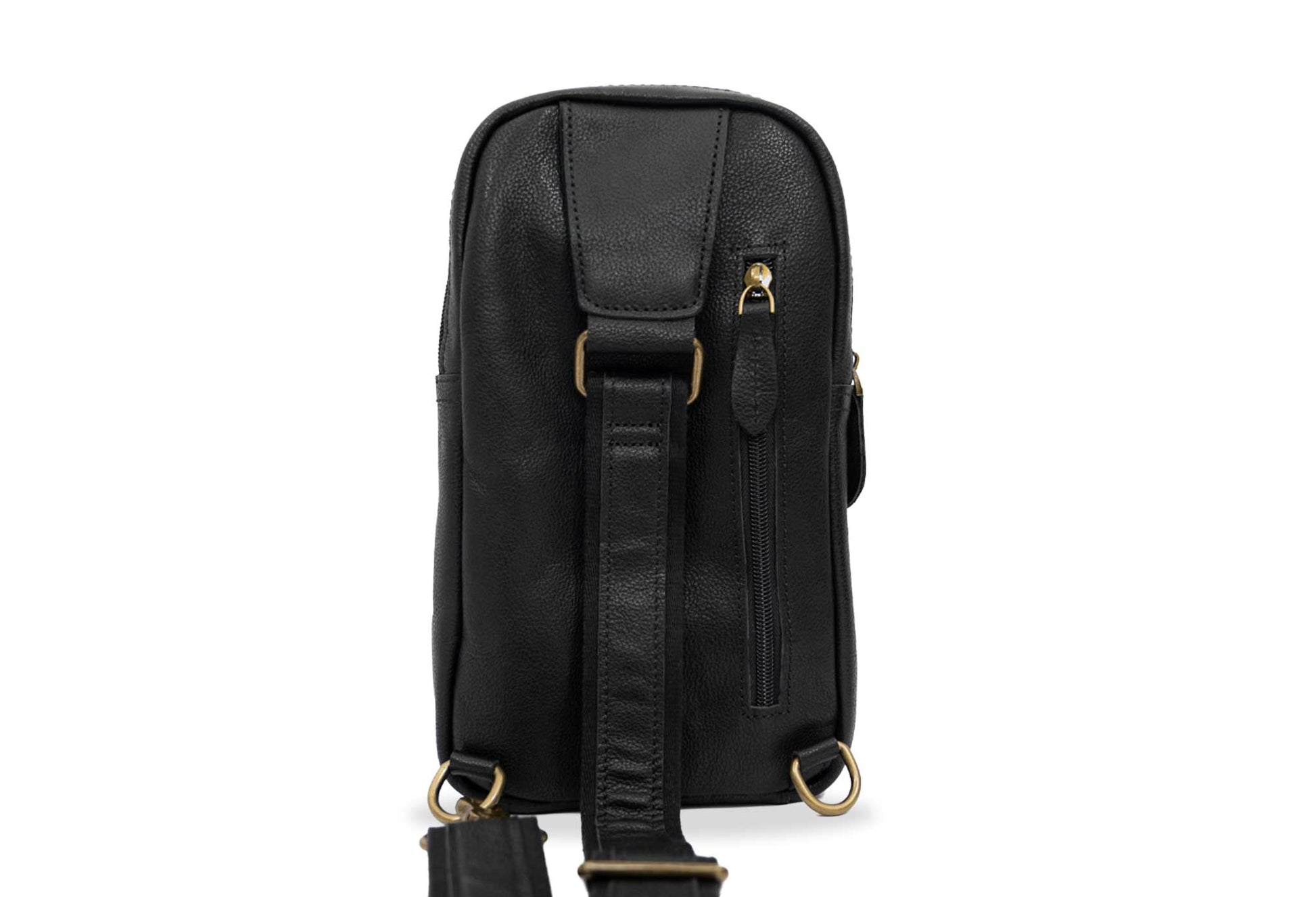 Cartago Black Crossbody Leather Bag