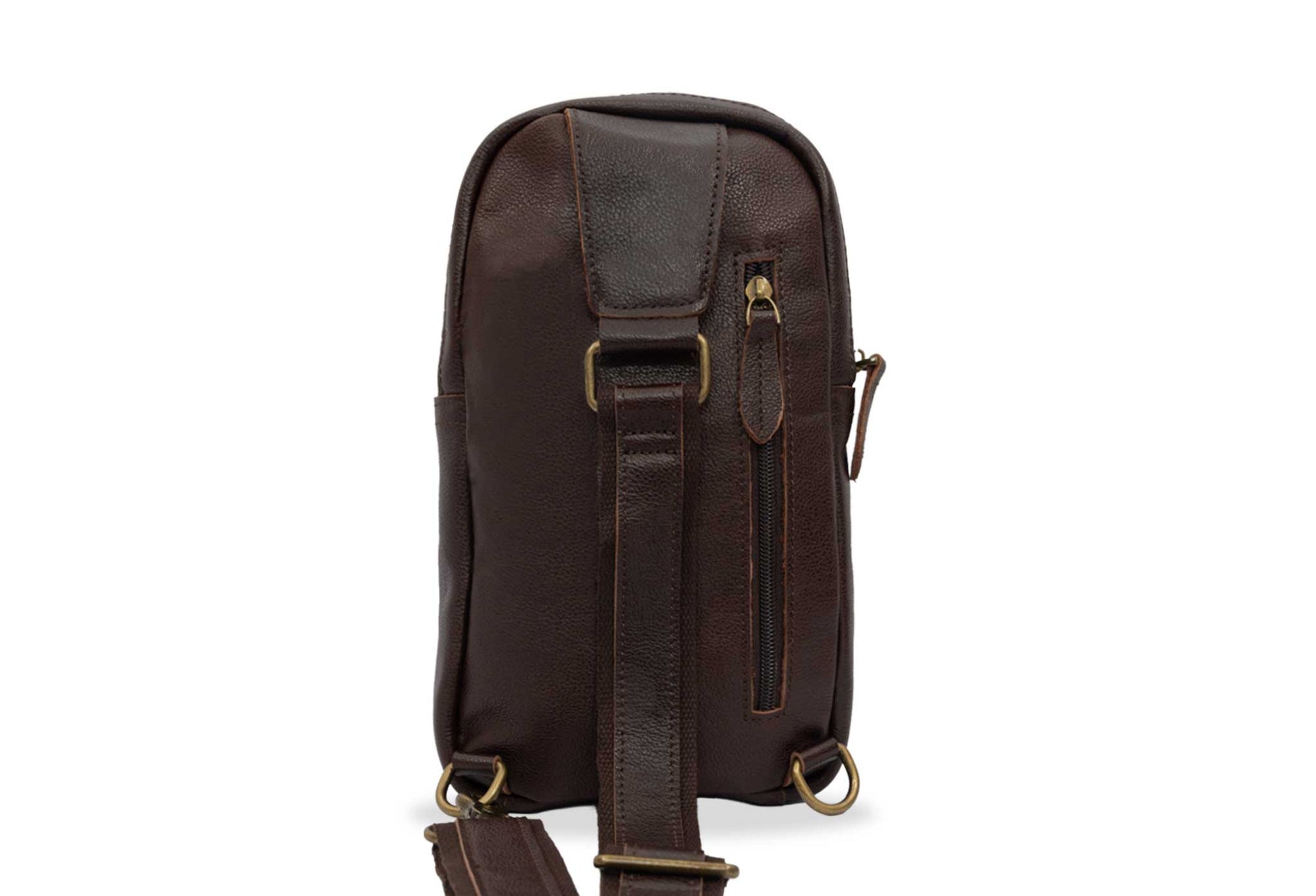 Cartago Walnut Crossbody Leather Bag