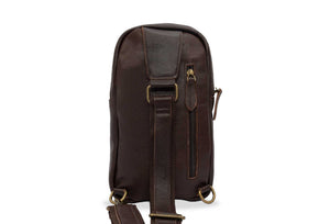 Cartago Walnut Crossbody Leather Bag