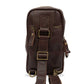 Cali Walnut Crossbody Leather Bag