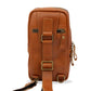Cali Chestnut Crossbody Leather Bag