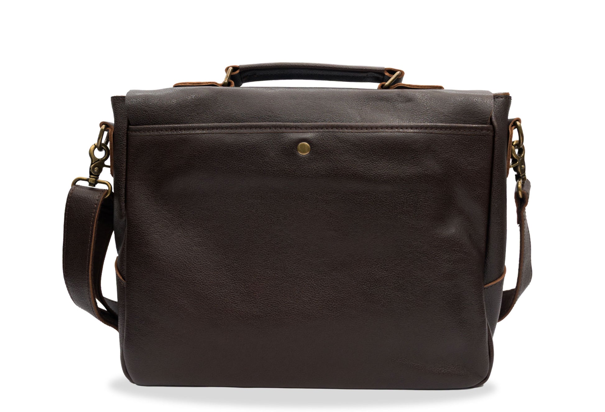 Covenas Walnut Leather Satchel Bag