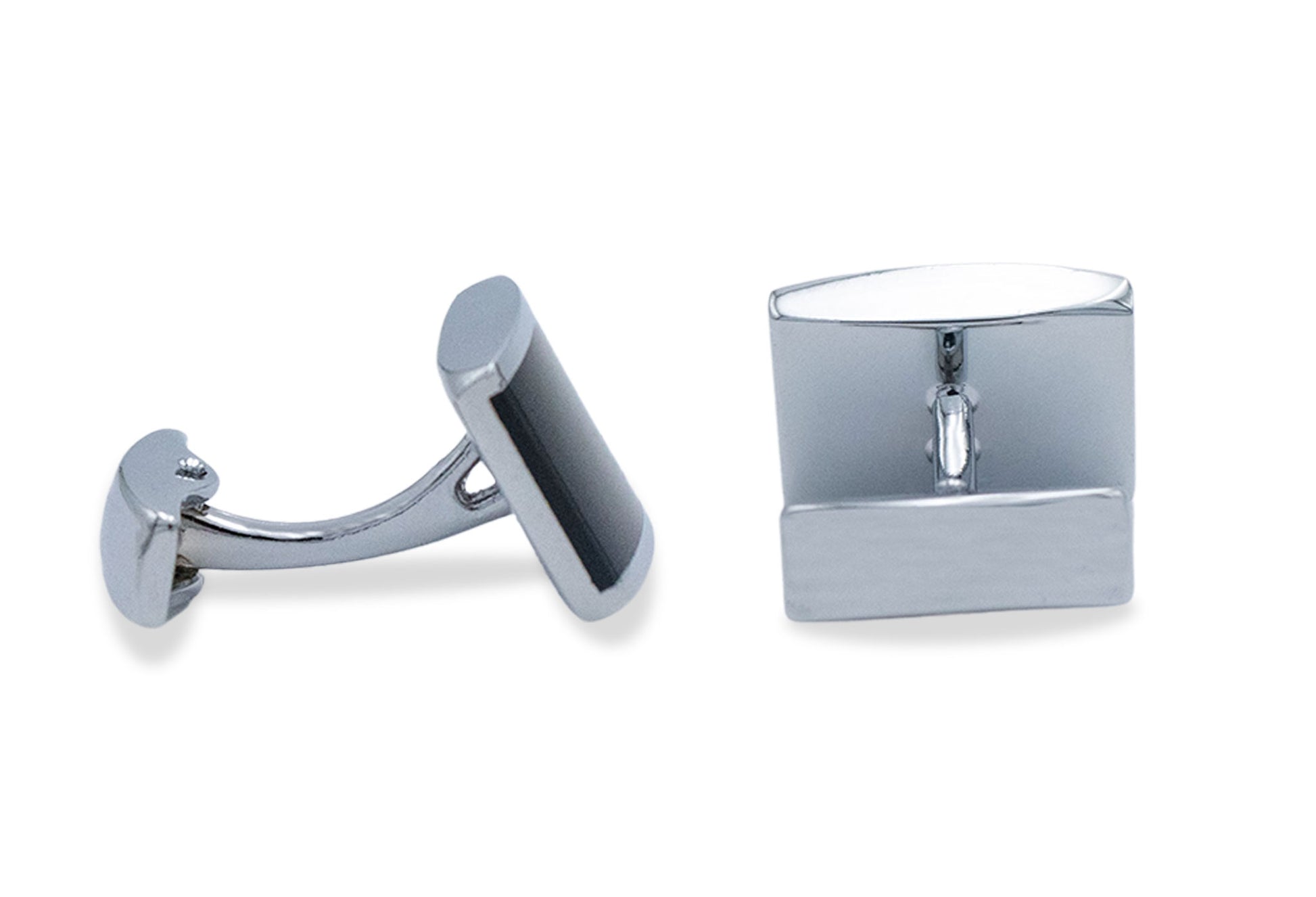 Valencia Black-Chrome Cufflink