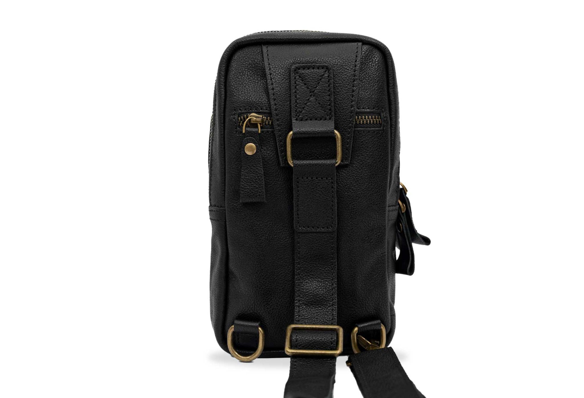 Cali Black Crossbody Leather Bag