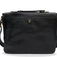 Covenas Black Leather Satchel Bag