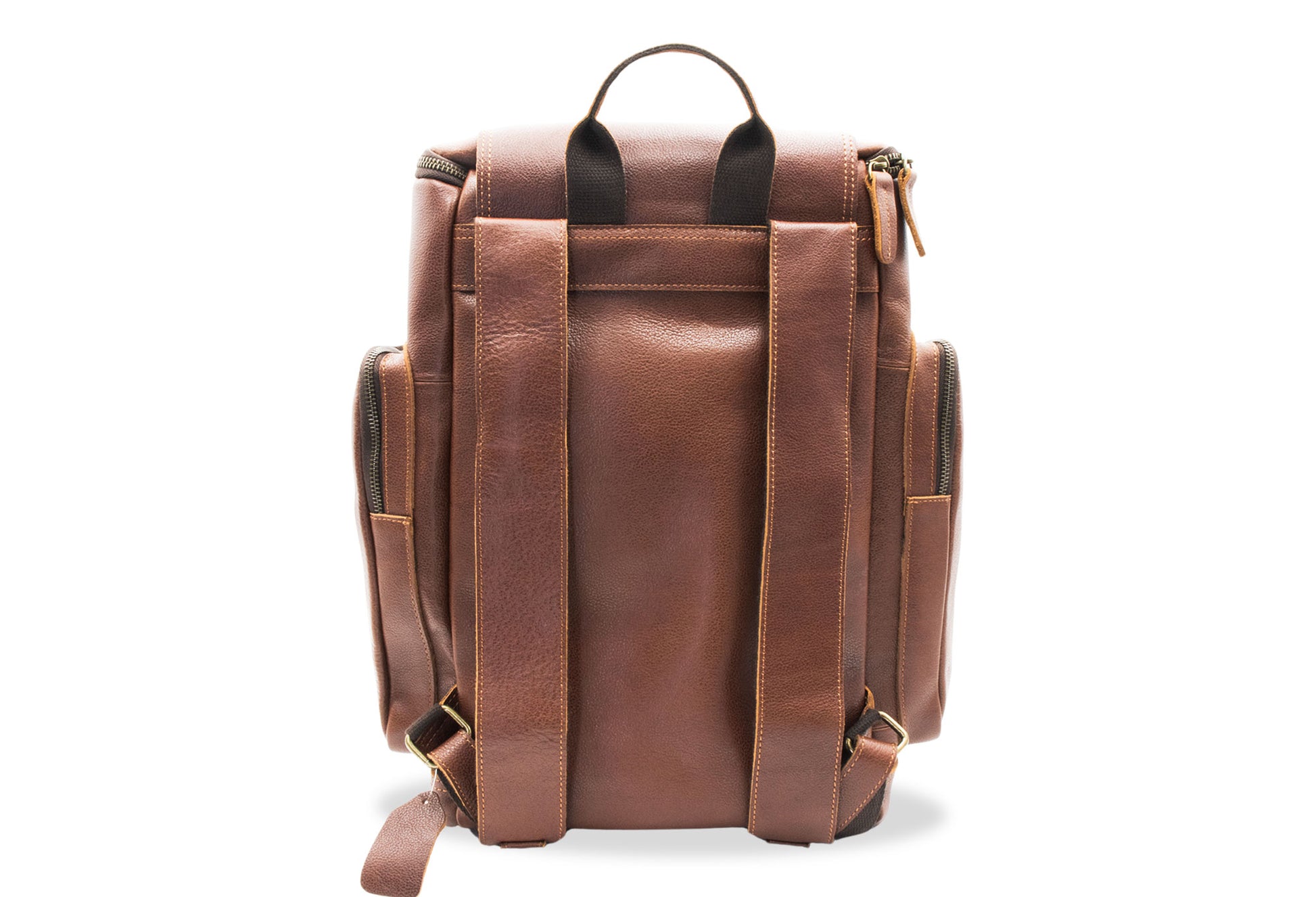 Rovira Chestnut Leather Backpack