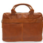 Avenida Chestnut Leather Messenger Bag