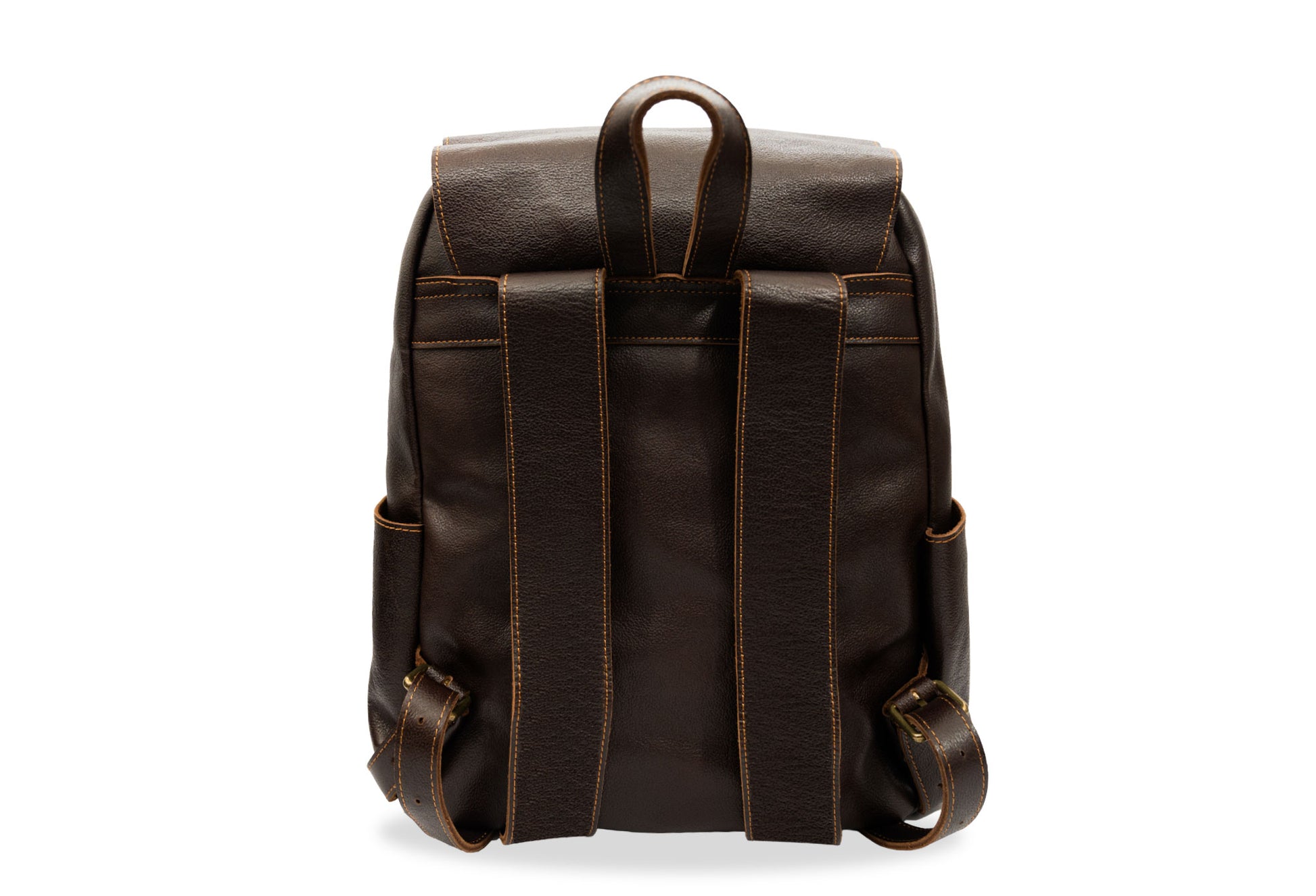 Neiva Walnut Leather Backpack
