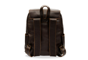 Neiva Walnut Leather Backpack