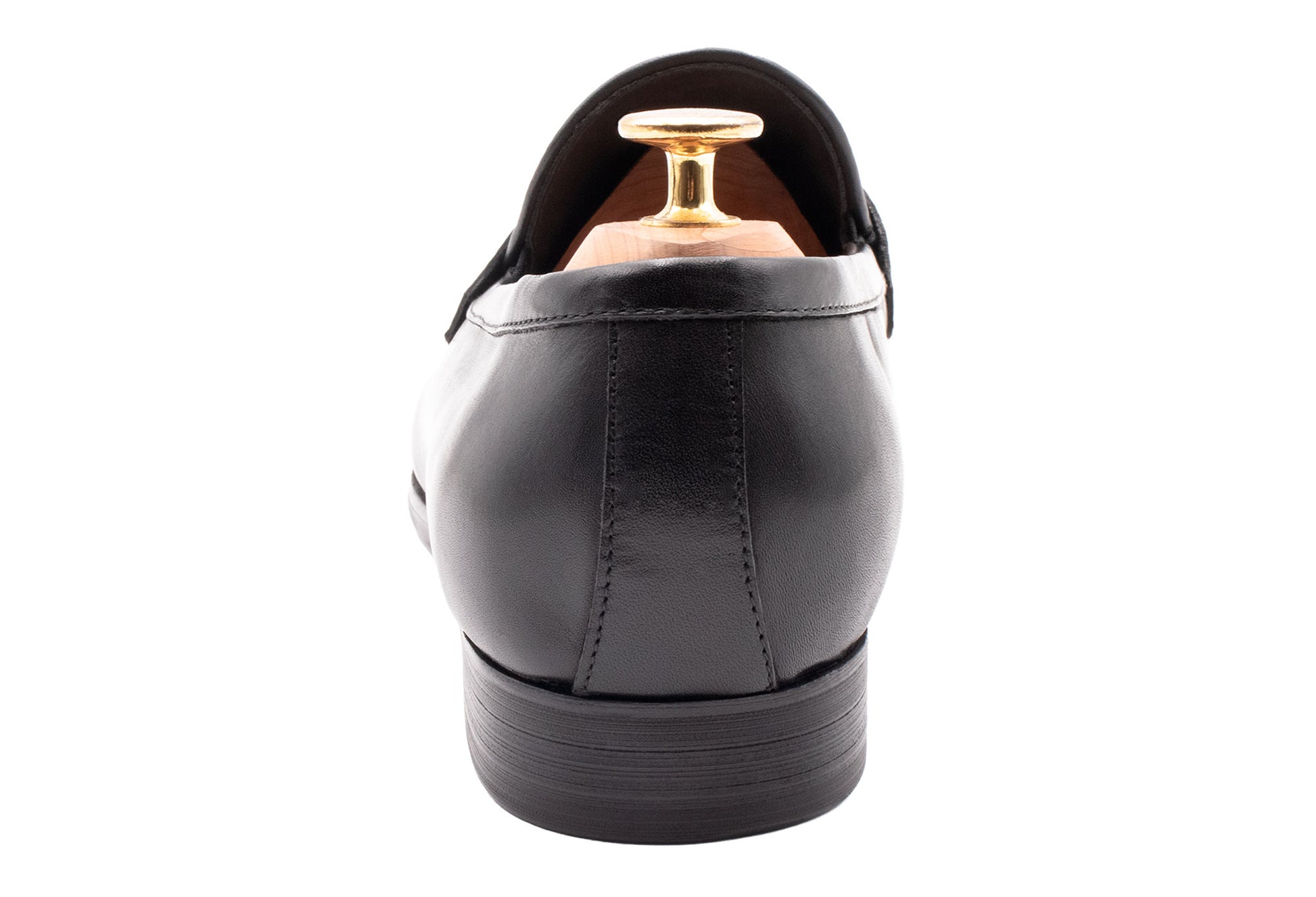 Esquel Black Belgian Tassel Loafer