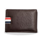 Dinero Walnut Money Clip Leather Wallet