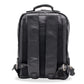 Sevilla Black Leather Backpack