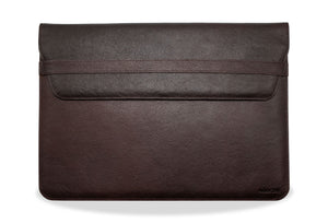 Rocco Walnut Leather Laptop Sleeve