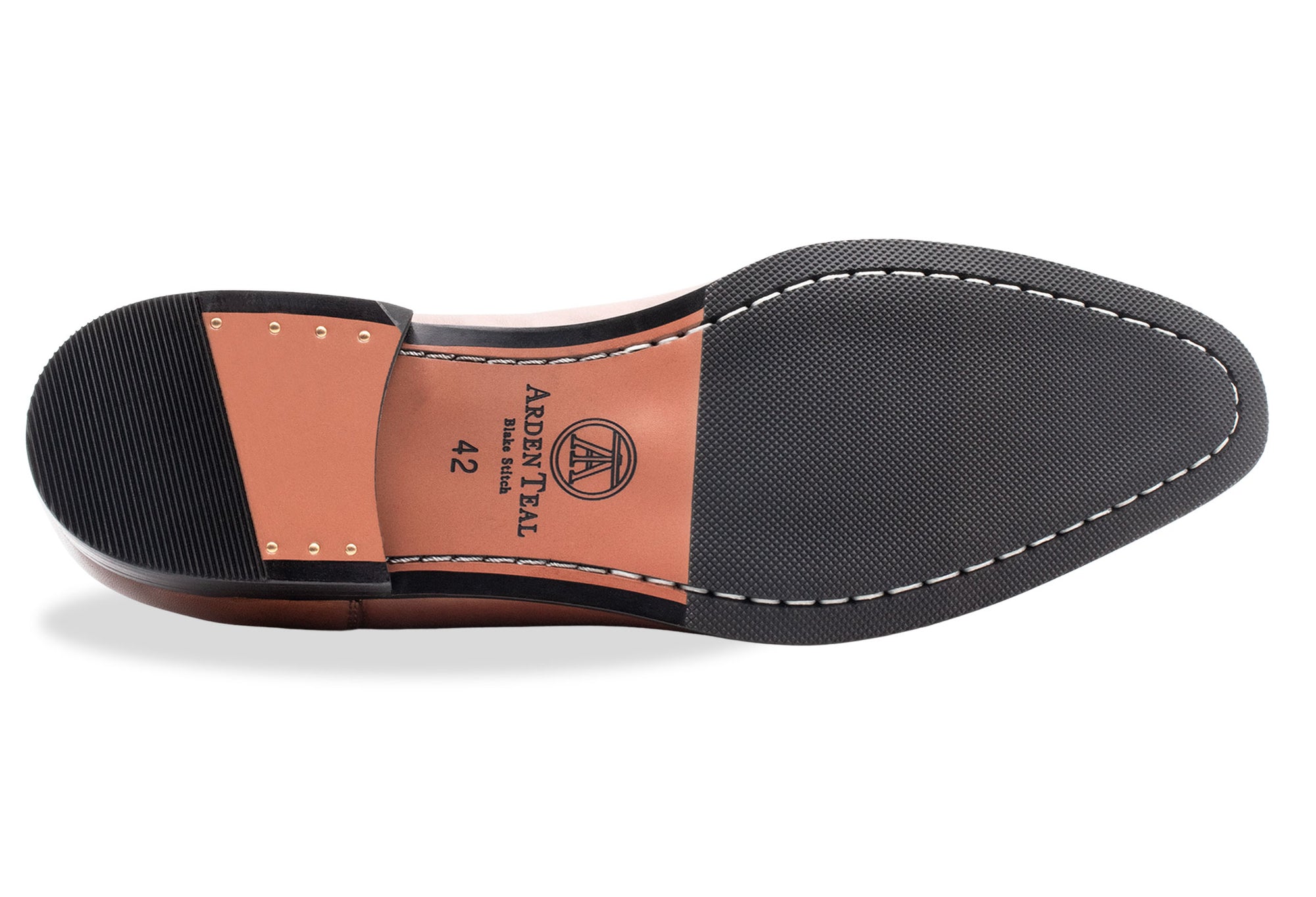 Ibarreta Blake Stitch Chestnut Derby