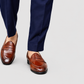 Emperado Chestnut Blake Stitch Belgian Loafer
