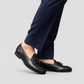 Esquel Black Blake Stitch Belgian Loafer