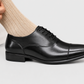 Calafate Straight Cap Black Oxford