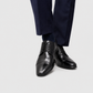 Caleta Blake Stitch Black Derby