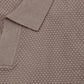 The Organic Knitted Polo - Tan