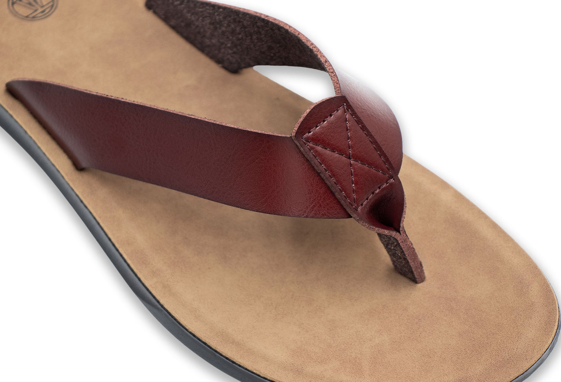 Crespo Barn Red Sandals