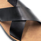 Concordia Black Sandals