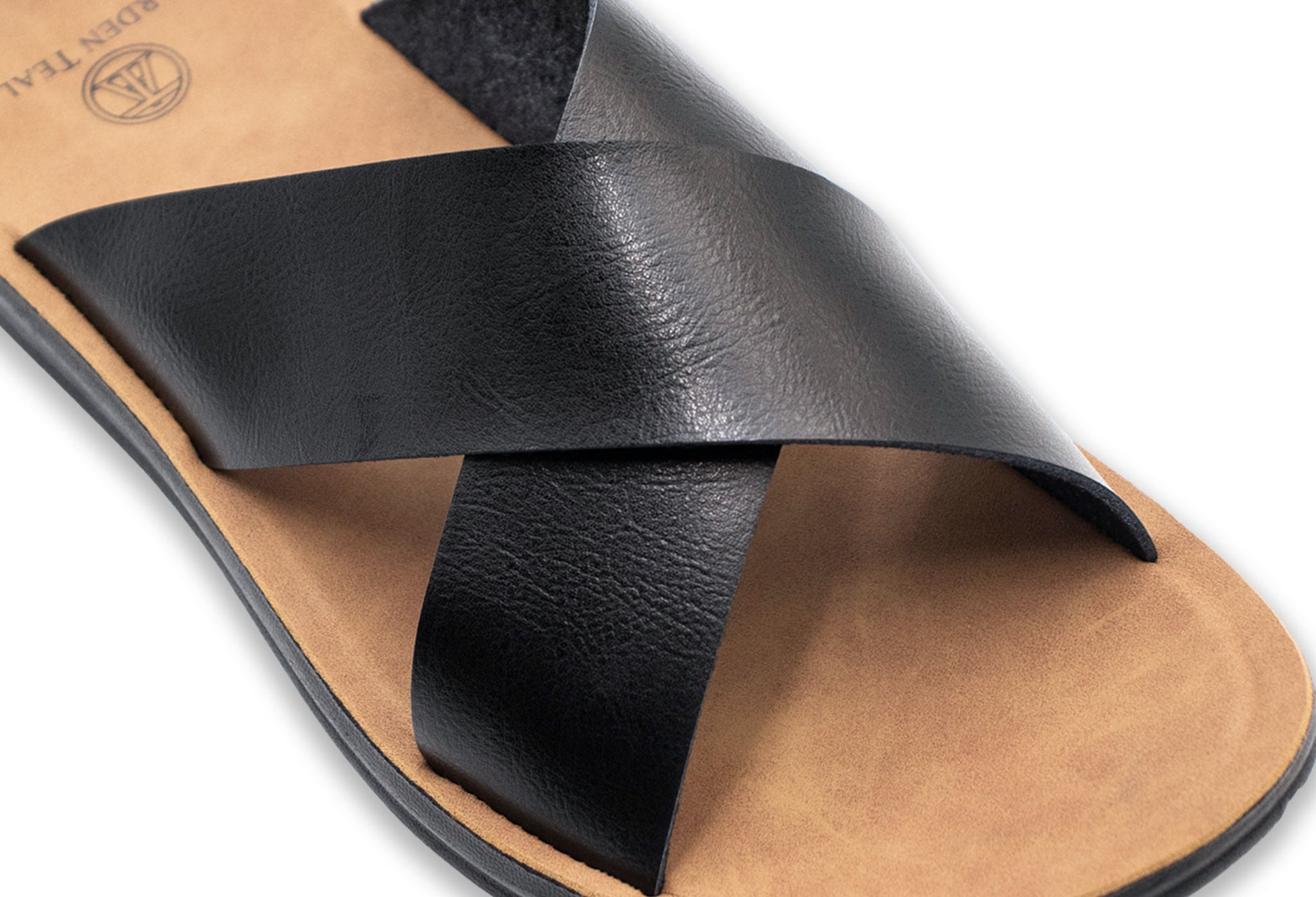 Concordia Black Sandals