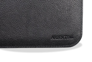 Rocco Black Leather Laptop Sleeve