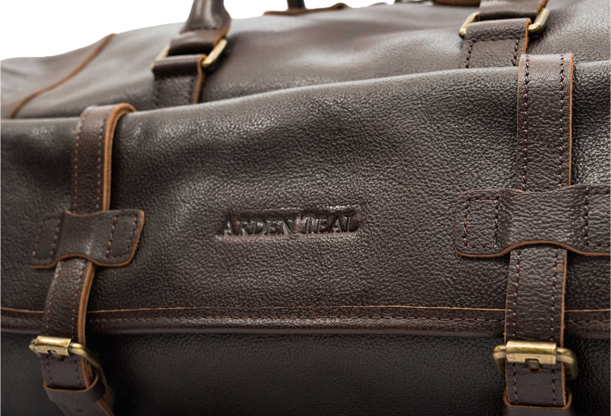 Barichara Walnut Leather Duffle