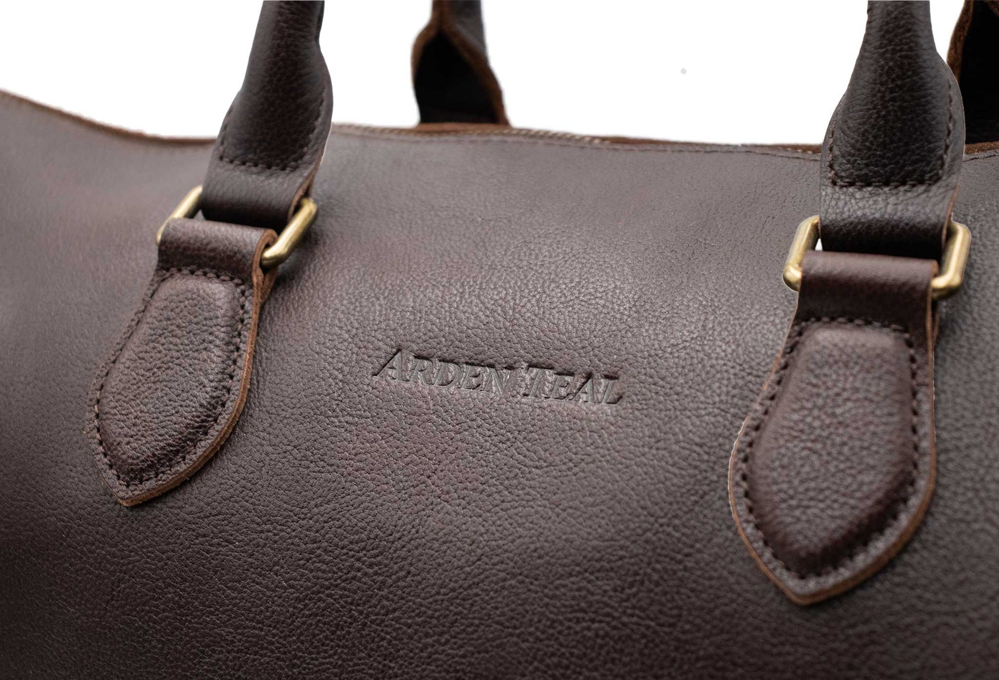 Bolivar Walnut Leather Duffle