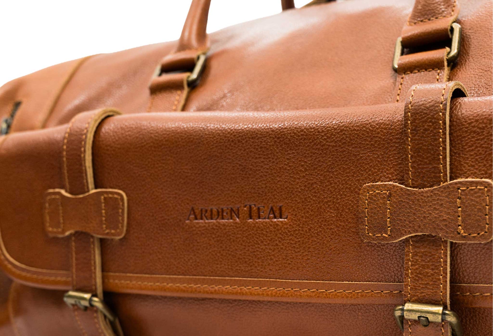 Barichara Chestnut Leather Duffle