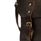 Covenas Walnut Leather Satchel Bag