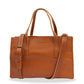 Madryn Chestnut Leather Mini Messenger Bag