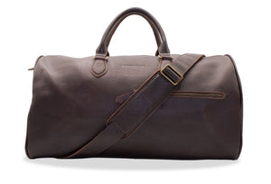 Bolivar Walnut Leather Duffle