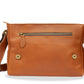 Salento Chestnut Leather Crossbody Bag