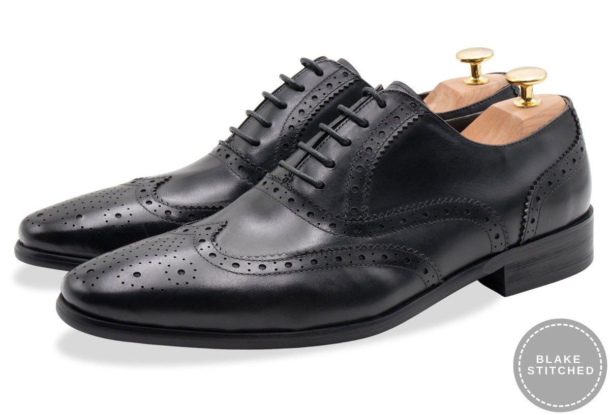 Salvador Blake Stitch Black Oxford