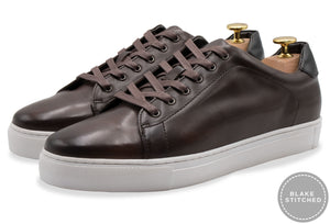 Loreto Blake Stitch Mahagony Sneakers